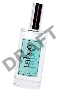 Туалетная вода с афродизиаками RUF Taboo Epicurien для мужчин, 50 мл