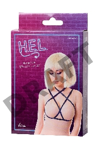 Стреп H.E.L. Hloe, текстиль, черный, OS