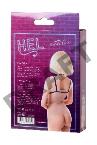 Стреп H.E.L. Hloe, текстиль, черный, OS