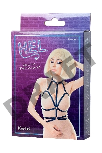 Стреп H.E.L. Kortni, текстиль, черный, OS