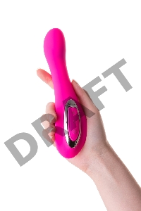 Вибратор Nalone Touch, силикон, розовый, 20 см