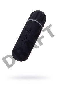 Вибропуля Bathmate Vibe Bullet Black, перезаряжаемая, водонепронецаемая, пластик, черная