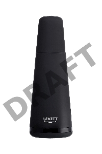 Мастурбатор Levett Zyra, TPE, черный, 22 см