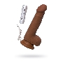 Реалистичный вибратор TOYFA RealStick Elite Mulatto, коричневый, 13 см