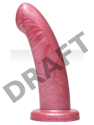 Розовый фаллоимитатор Golden Rose Dildo Medium - 15,3 см.