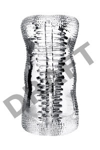 Мастурбатор нереалистичный Lingam by TOYFA  Asha, TPE, прозрачный, 14 см