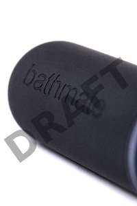 Вибропуля Bathmate Vibe Bullet Black, перезаряжаемая, водонепронецаемая, пластик, черная