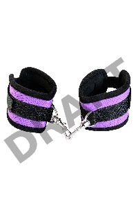 Оковы TOYFA Theatre из неопрена черные