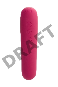 Вакуум-волновой бесконтактный стимулятор клитора Satisfyer Dual Love, силикон, красный, 16 см.