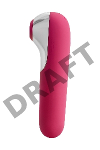 Вакуум-волновой бесконтактный стимулятор клитора Satisfyer Dual Love, силикон, красный, 16 см.
