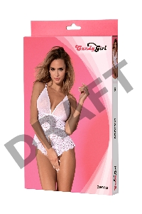 Боди Candy Girl Senna, белое, XL