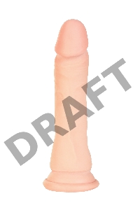 Ротатор TOYFA RealStick Elite на присоске, телесный, SoftSkin, 7 режимов вращения, 18 см