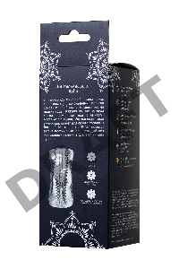 Мастурбатор нереалистичный Lingam by TOYFA  Asha, TPE, прозрачный, 14 см