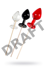 Леденец Sosuчki, «Анальная втулка большая Pina colada», прозрачный 47гр.