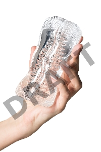 Мастурбатор нереалистичный Lingam by TOYFA  Asha, TPE, прозрачный, 14 см