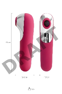 Вакуум-волновой бесконтактный стимулятор клитора Satisfyer Dual Love, силикон, красный, 16 см.