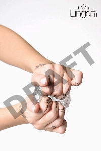 Мастурбатор нереалистичный Lingam by TOYFA  Asha, TPE, прозрачный, 14 см