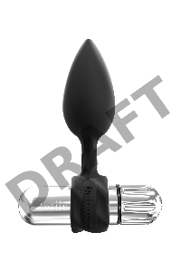 Набор анальных плагов Bathmate Anal Training Plugs VIBE, силикон, чёрный