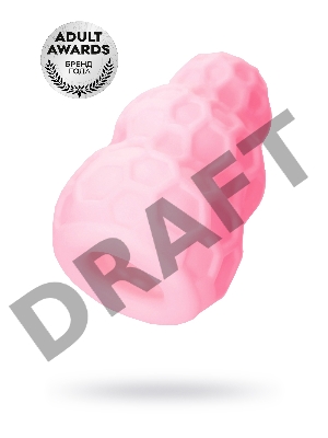 Мастурбатор A-Toys Flaff, TPE, розовый, 8см, Ø 2,9 см