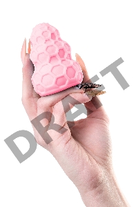 Мастурбатор A-Toys Flaff, TPE, розовый, 8см, Ø 2,9 см