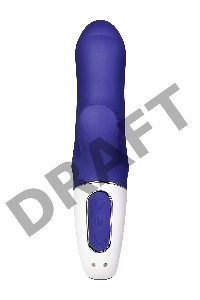 Нереалистичный вибратор Satisfyer Vibes Magic Bunny, силикон, фиолетовый, 17,7 см.