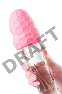 Мастурбатор A-Toys Flaff, TPE, розовый, 8см, Ø 2,9 см