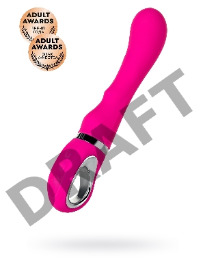 Вибратор JOS PILO с WOW-режимом, силикон, розовый, 20 см