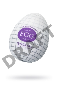 Нереалистичный мастурбатор TENGA № 3 Spider, TPE, белый, 6,1 см