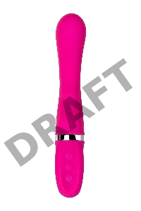 Вибратор JOS PILO с WOW-режимом, силикон, розовый, 20 см