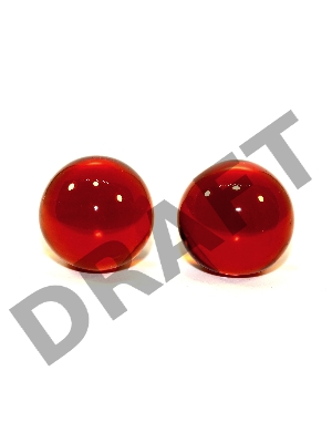 Коричневые вагинальные шарики в силиконовой оболочке