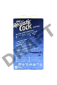 Вибромассажер реалистик 8 с мошонкой на присоске The Realistic Cock UR3 Vibrating 8” - White