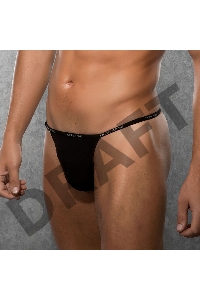 Черные стринги DOREANSE на узкой резинке S