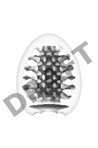 Нереалистичный мастурбатор TENGA №15 Brush, TPE, белый, 6,1 см