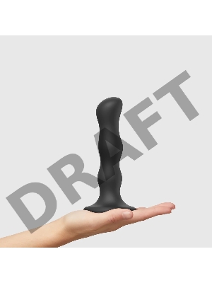Фаллоимитатор Strap-On-Me Dildo Geisha Ball черный XL, 19 см