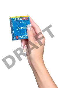 Презервативы LUXE ROYAL Exotica 3шт, 18 см
