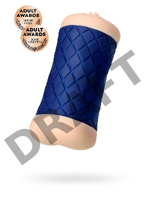 Мастурбатор двусторонний JOS LULU, TPR, телесный, 14,5 см