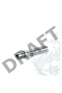 Фаллос для интенсивного электросекса Double Dan - 15,5 см.