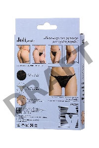 Трусики со стразами Joli Aileen, черный, OS