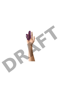 Evolved HELPING HAND Вибростимулятор с креплением на пальцы с 2 моторами