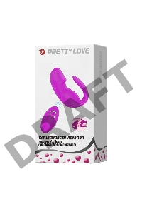 Baile PrettyLove Виброяйцо с пультом ДУ для пар с выделенной головкой