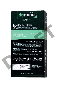Презервативы Luxe  DOMINO CLASSIC Long action 6 шт, 18 см