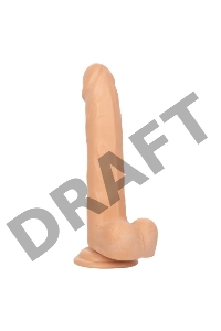 Телесный фаллоимитатор Size Queen 8 - 25,5 см.