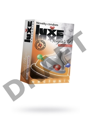 Презервативы Luxe Exclusive Молитва девственницы №1, 1 шт, 18 см