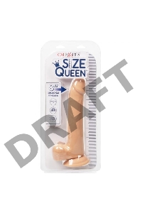 Телесный фаллоимитатор Size Queen 8 - 25,5 см.