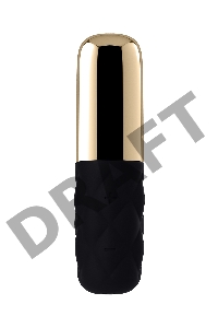 Вибромассажер Satisfyer Mini Lovely Honey , силикон, черный, 11,4 см.