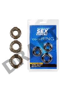 КОЛЬЦО ЭРЕКЦИОННОЕ набор 3 шт