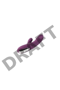 Avery Lilac Возвратно-поступательный вибратор со стимулятором клитора