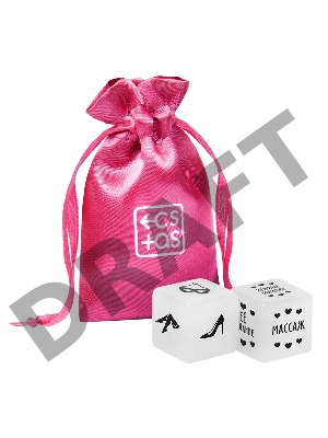 Кубики для двоих неоновые (желания, предмет одежды)