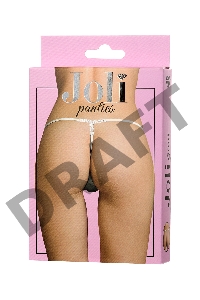 Трусики со стразами Joli Gina, белый, OS