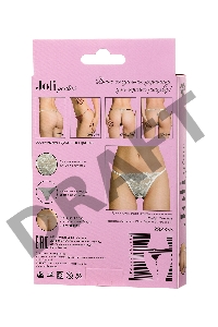 Трусики со стразами Joli Gina, белый, OS